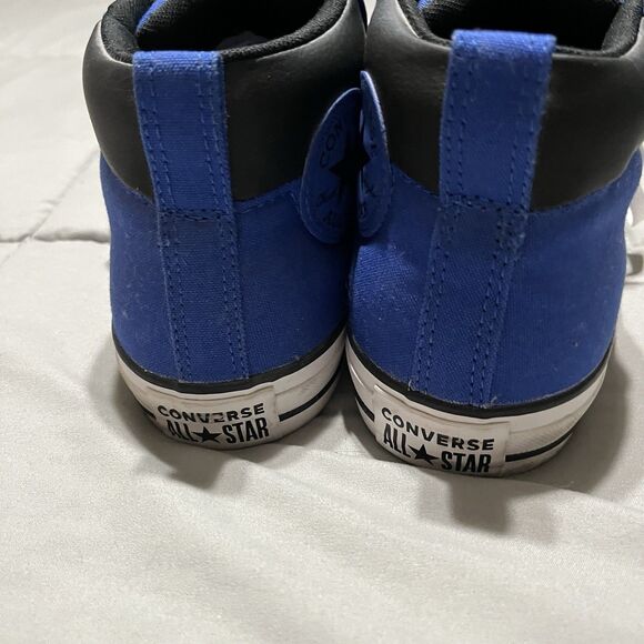 Converse All Star Blue Black High Top Sneakers Shoes Mens Size 9 Womens Size 11 main image 3